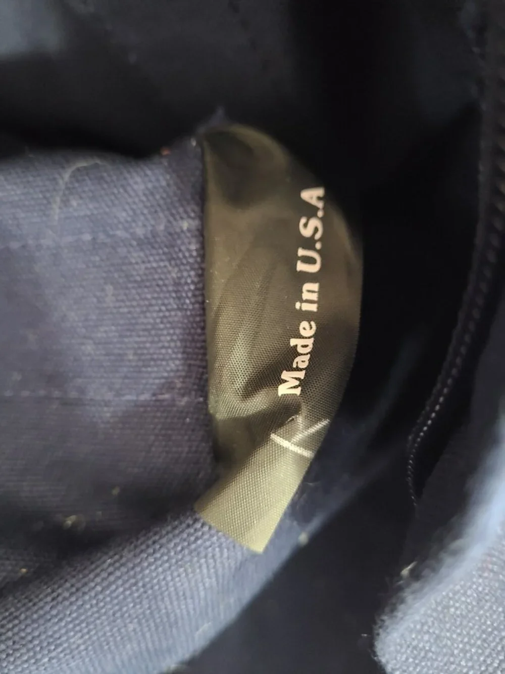 Goldman Sachs Duffle Banker Bag Navy Canvas